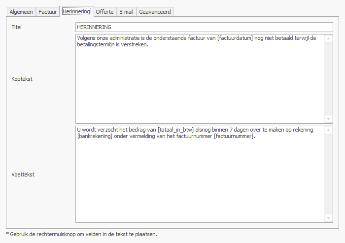 factuurlayout-tab-herinnering