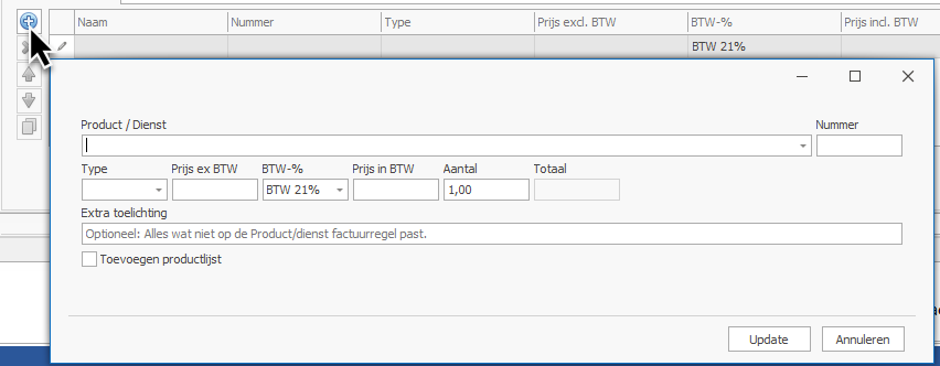 factuurregel-toevoegen